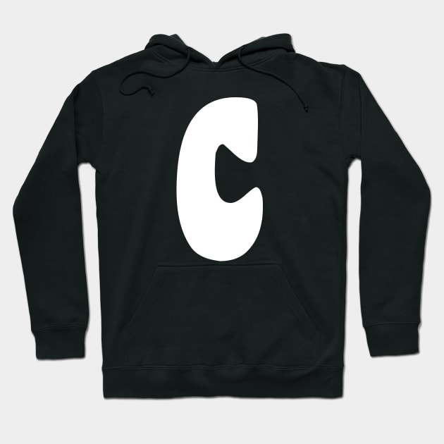 Letter C Hoodie by Xtian Dela ✅